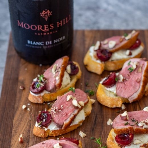 Duck Crostini